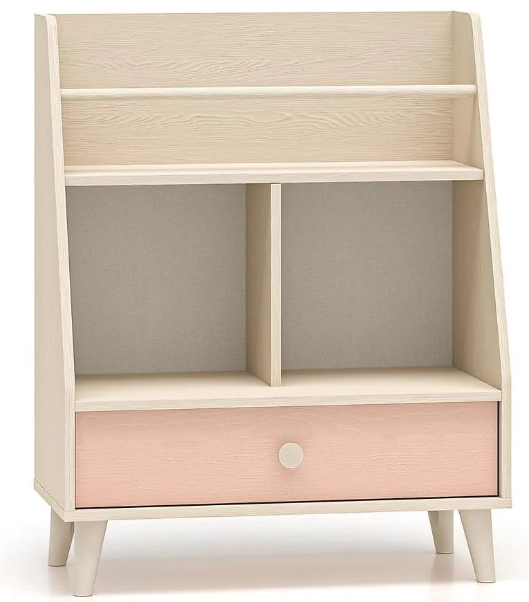 Regál Mevel 09 Púštny piesok/Millenial Pink