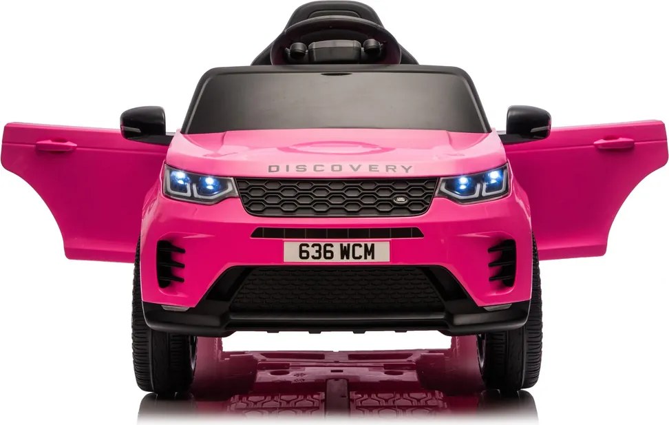 LEAN CARS Elektrické autíčko Land Rover Discovery DLS-K06 ružové