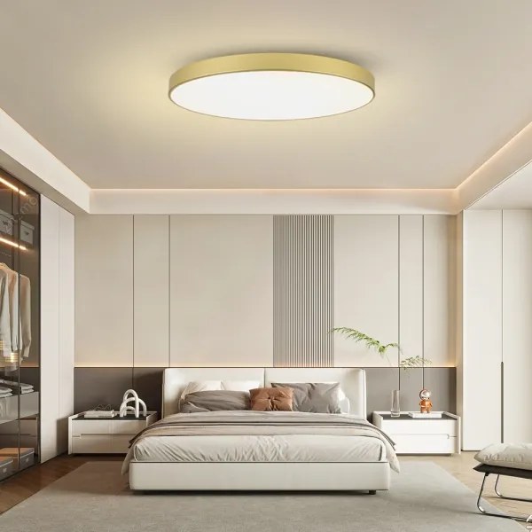 Brilagi-LED Stropné svietidlo POOL LED/180W/230V 3000/4000/6000K priemer 120 cm zlaté