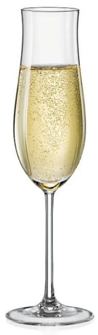 Bohemia Crystal poháre na šampanské Attimo 180ml (set po 2ks)