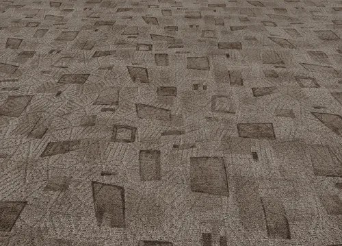 Koberce Breno Metrážny koberec COMO 40, šíře role 400 cm, hnedá