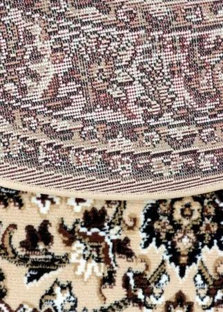 Koberce Breno Kusový koberec PRACTICA kruh 59/EVE, béžová, viacfarebná,200 x 200 cm