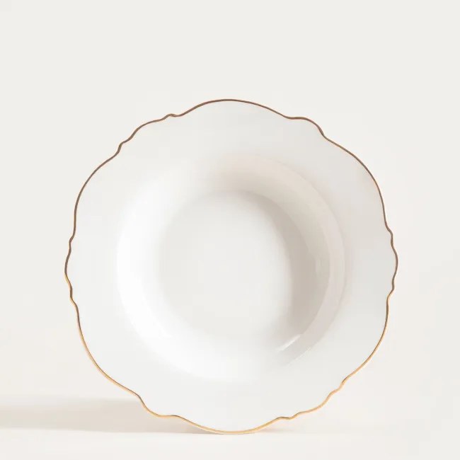 Hlboký tanier ELORIA biely 763694