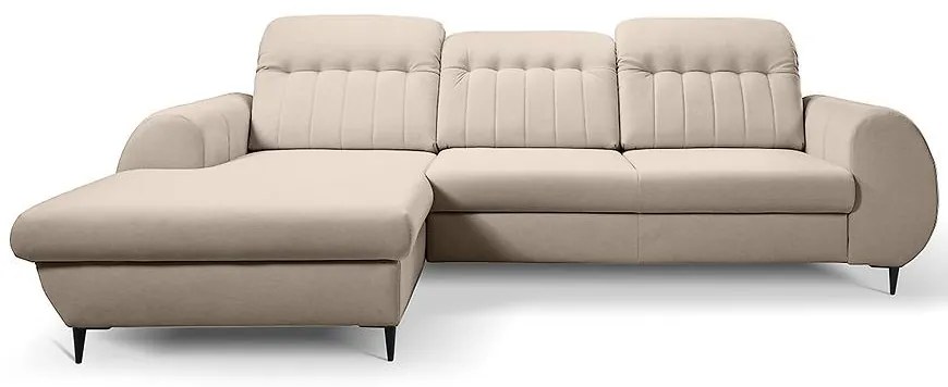 Rohová sedacia súprava Bianco L Castel 15