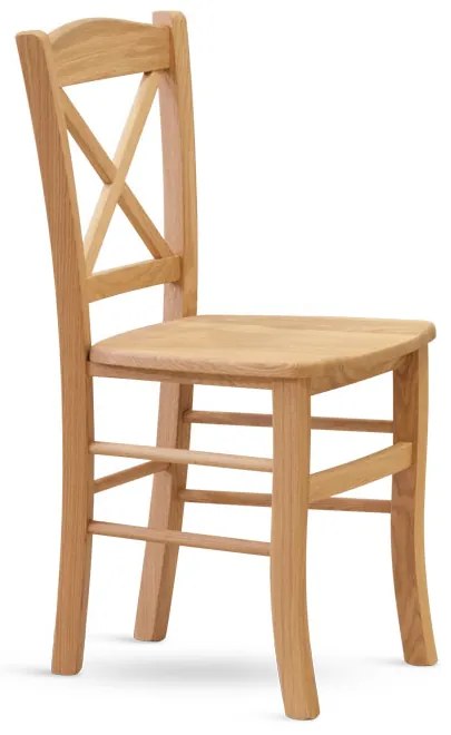 Stima Stolička CLAYTON s masívnym sedákom Vyberte odtieň ->: Dub