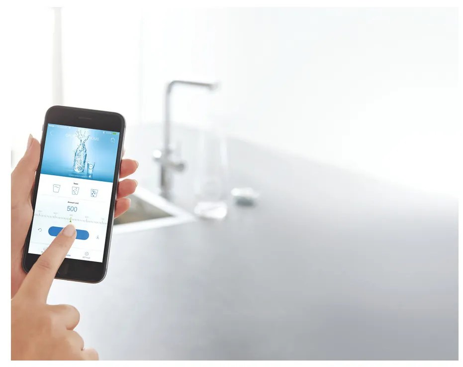 GROHE GROHE Blue Home - Štartovacia sada s výpusťou v tvare L, chróm 31539000