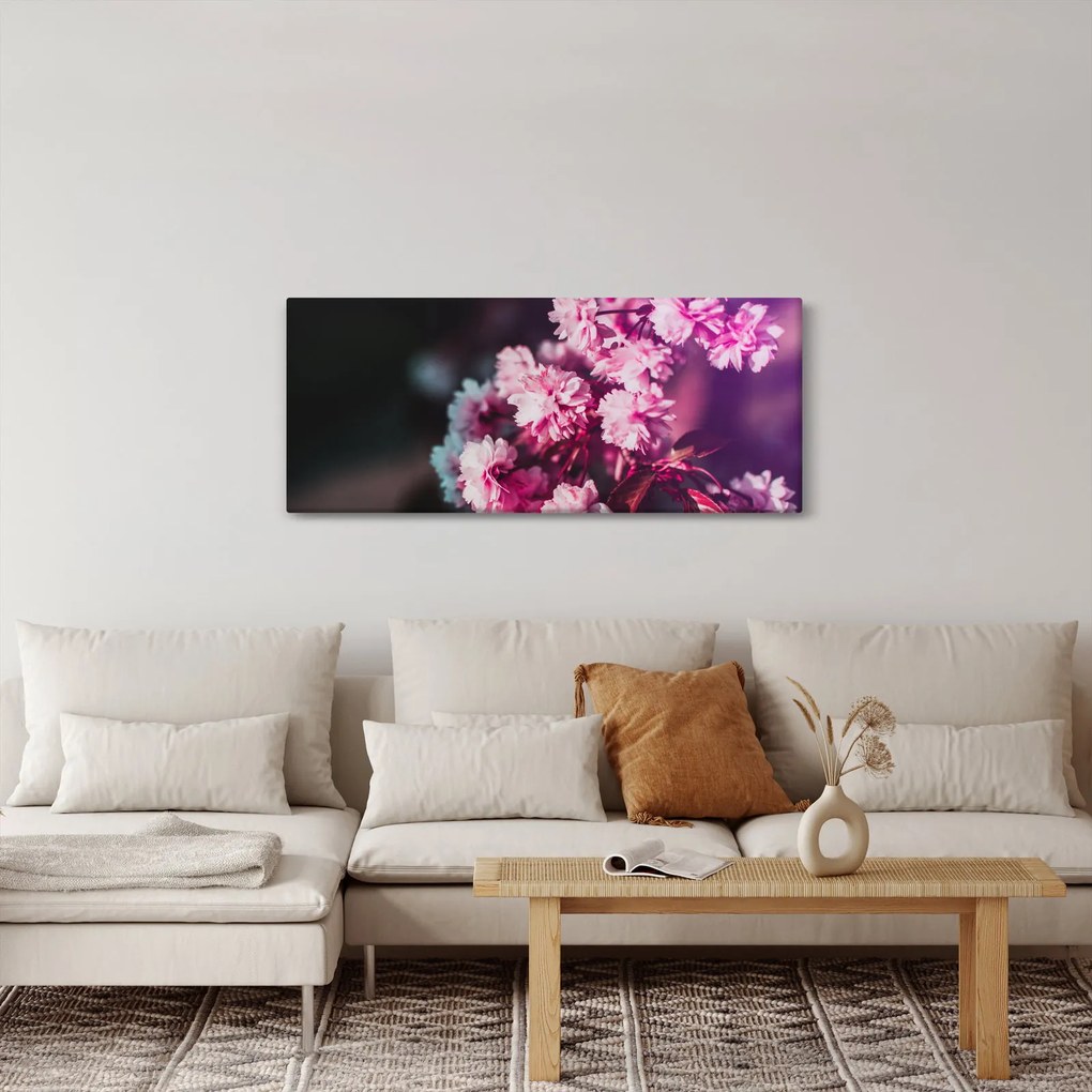 Obraz kvetov stromov (120x50 cm)