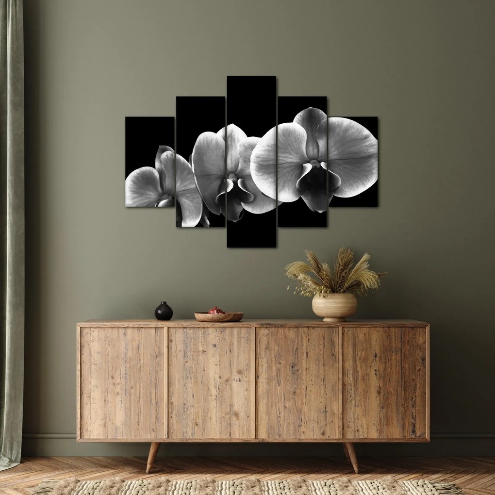 Obraz kvetu orchidey (150x105 cm)
