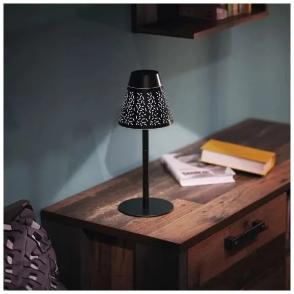 LED Stmievateľná nabíjacia vonkajšia stolná lampa LED/4,2W/5V 2200mAh IP44