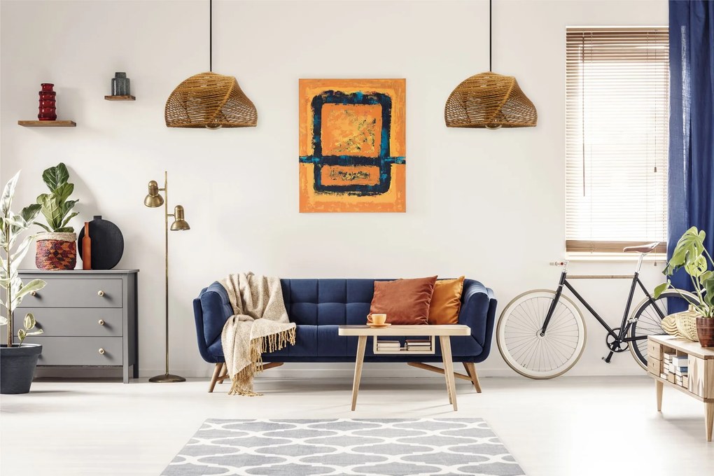 Toolight Toolight, stropné svietidlo 1xE27 APP1316-1CP, hnedá, OSW-00947