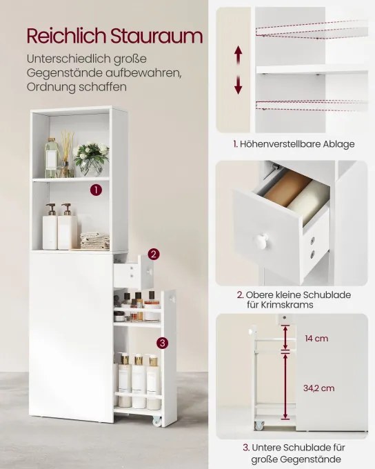 Kúpeľňová skrinka BBK567T14