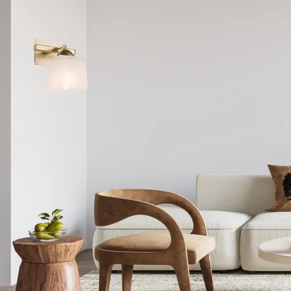 Nástenné svietidlo KLARA 1xE14/40W/230V zlatá