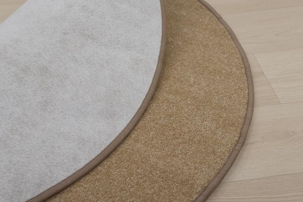 Vopi koberce Kusový koberec Eton béžový 70 kruh - 67x67 (priemer) kruh cm
