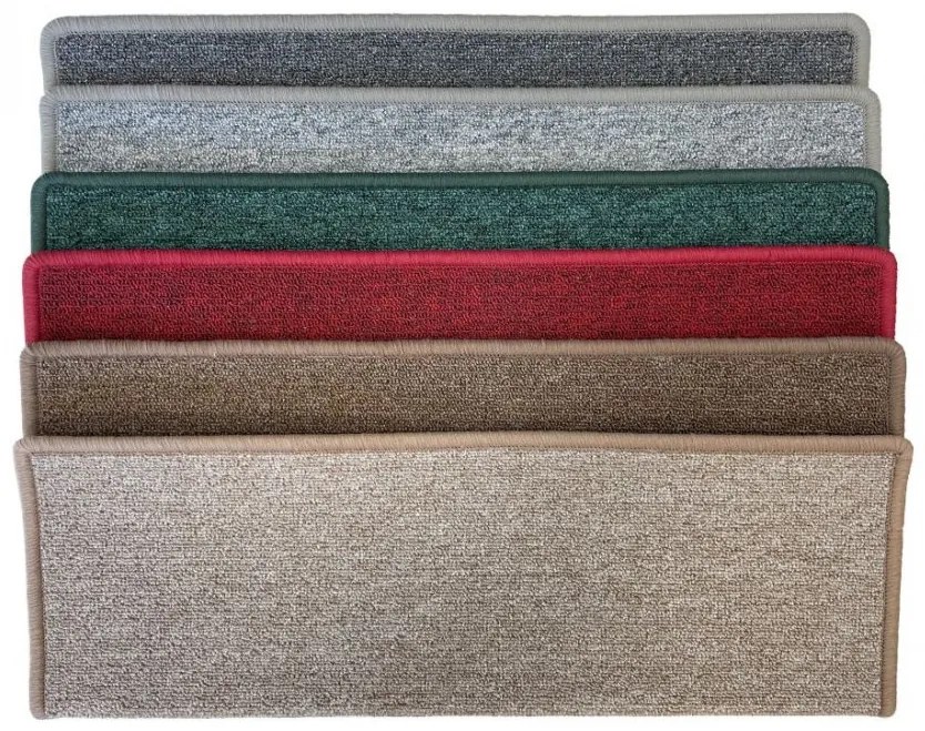 Nášľapy na schody Astra hnedá obdĺžnik, samolepiaci - 24x65 obdĺžnik (rozmer vrátane ohybu) Vopi