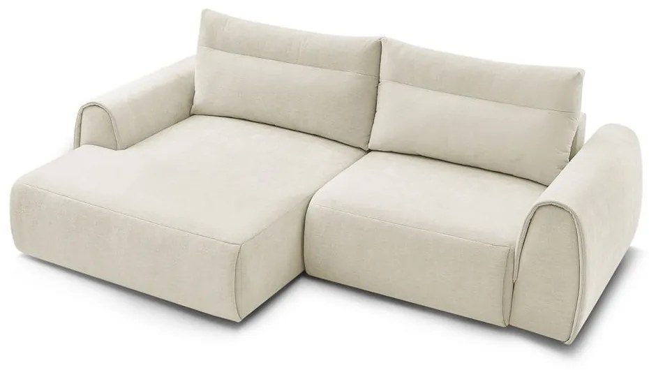 Béžová rohová pohovka Aden – Bobochic Paris