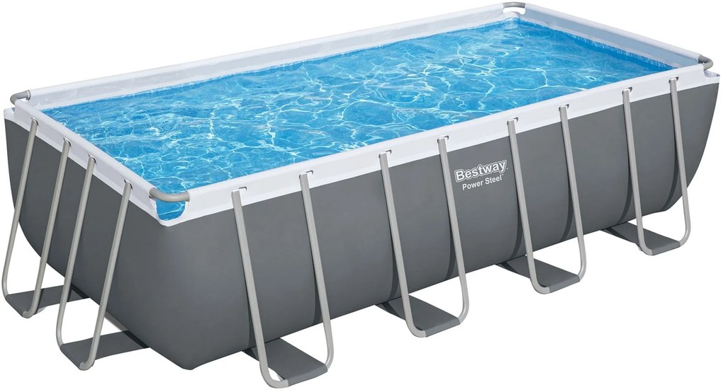 BESTWAY Steel Pro Max Bazénový set 488 x 244 x 122 cm, piesková filtrácia 56671