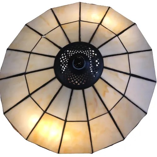 Kolekcia Tiffany lampy vzor CREAM
