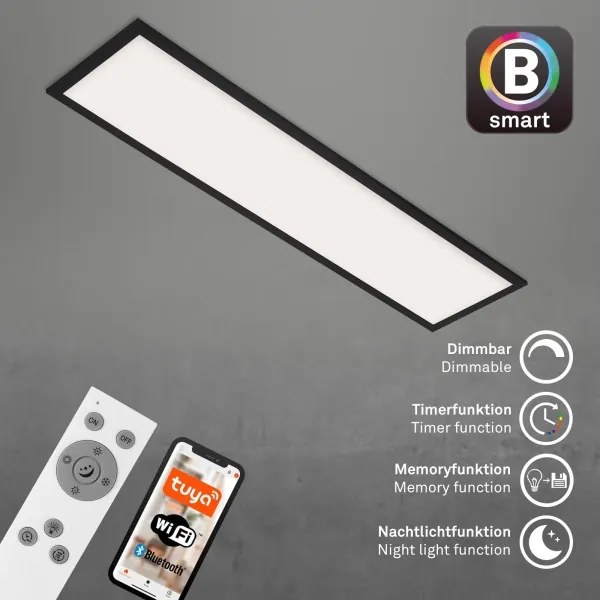 Brilo - LED Stmievateľné stropné svietidlo PIATTO LED/28W/230V Wi-Fi Tuya + DO