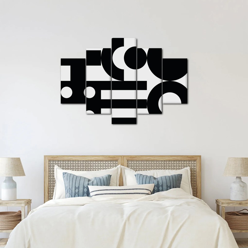 Obraz - Geometrická abstrakcia N⁰3 (150x105 cm)
