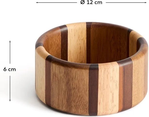 Drevená servírovacia miska v prírodnej farbe Nover – Kave Home