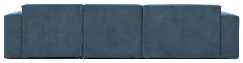 Modrá menčestrová rohová pohovka (ľavý roh) Sting – Scandic