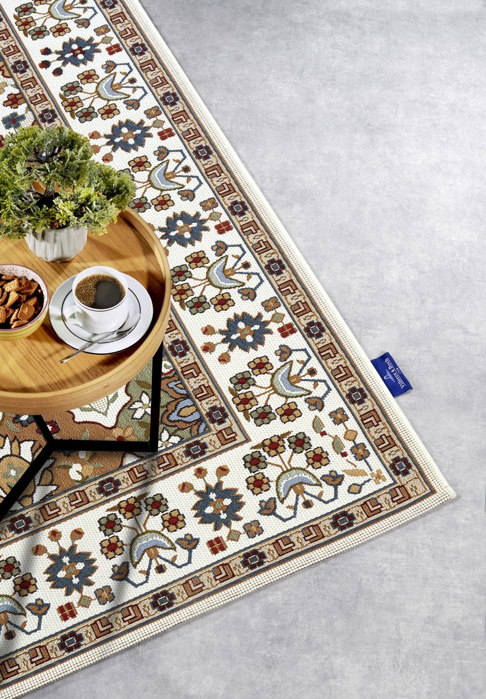 Villeroy & Boch Kusový koberec 106058 Cream, Multi – na von aj na doma, 160x235, viacfarebná, chodba / predsieň