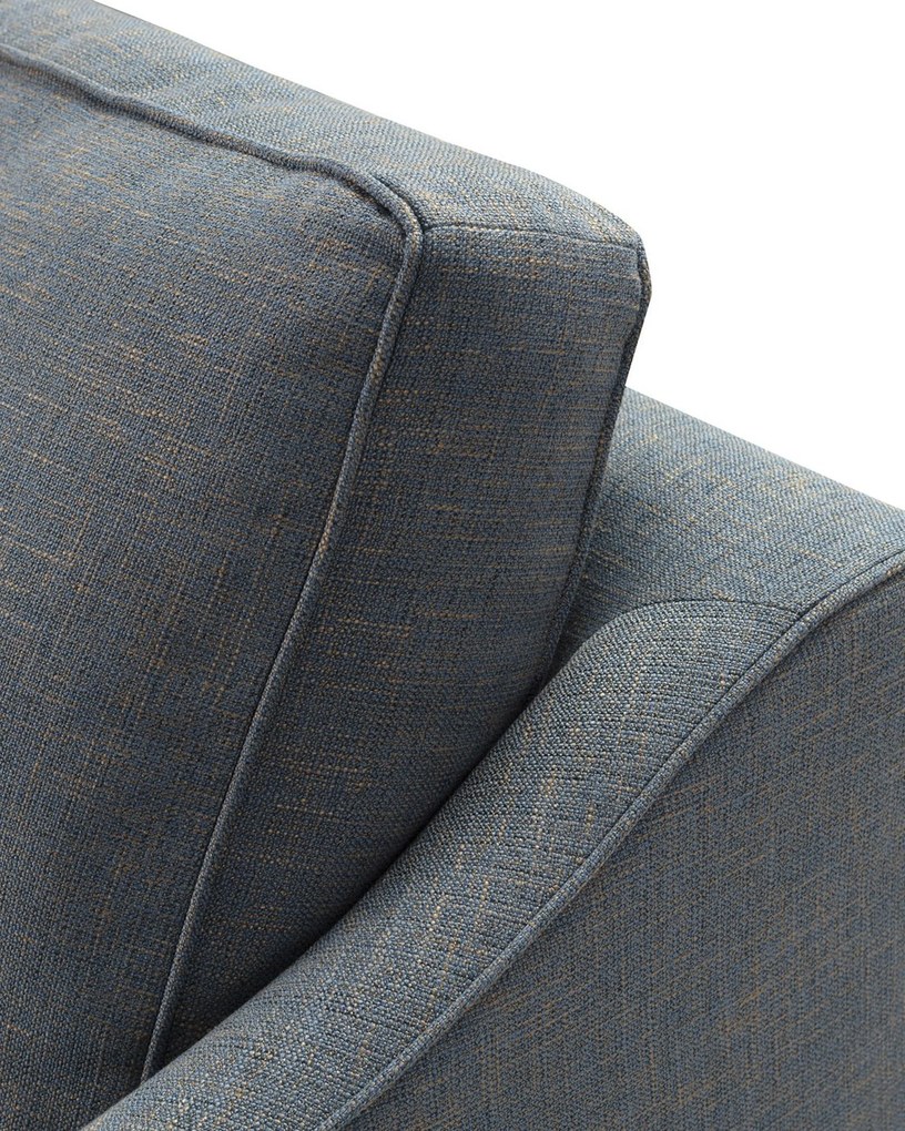 Kreslo Venuste denim blue/brown