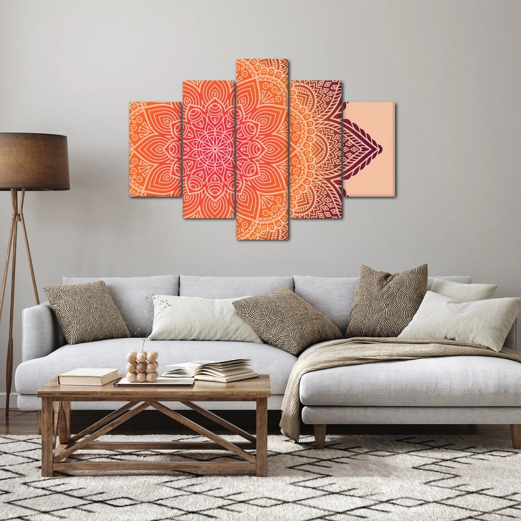 Obraz - Mandala umenia (150x105 cm)