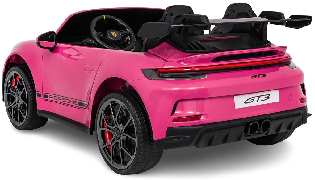 Detské elektrické autíčko Porsche 911 GT3 STRONG MP4 ružové