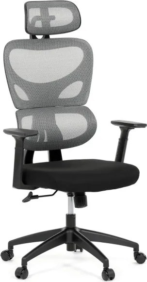 Kancelárska stolička sivá KA-K2080 GREY