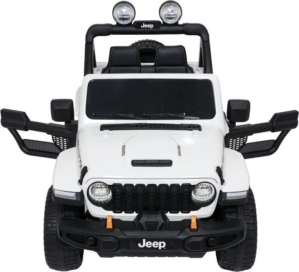 Elektrické autíčko Jeep Wrangler Rubicon LIFT biele
