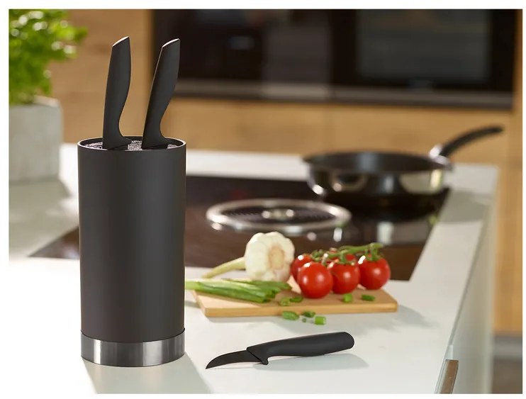 Echtwerk Súprava kuchynských nožov, 4-dielna (čierna matná)  (100343363)