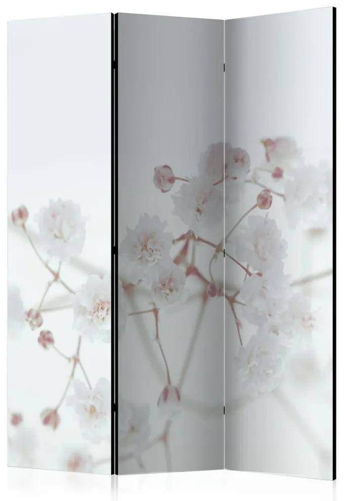 Paraván - White Flowers 135x172