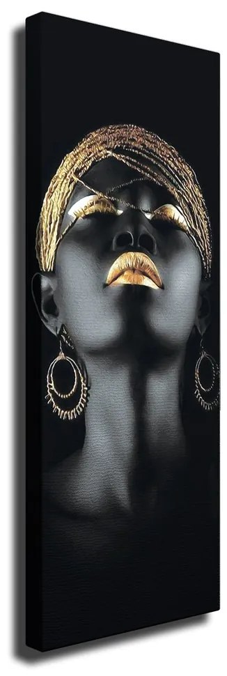 Obraz Africká žena 30x80 cm