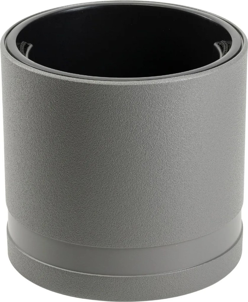 Květináč LUNA Cylinder 30,8 cm antracitový