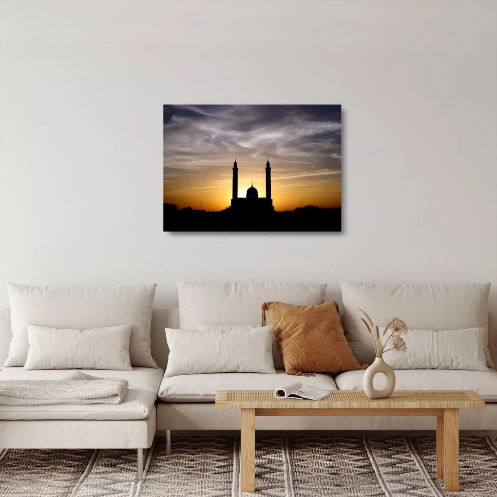 Sklenený obraz pamiatky (70x50 cm)