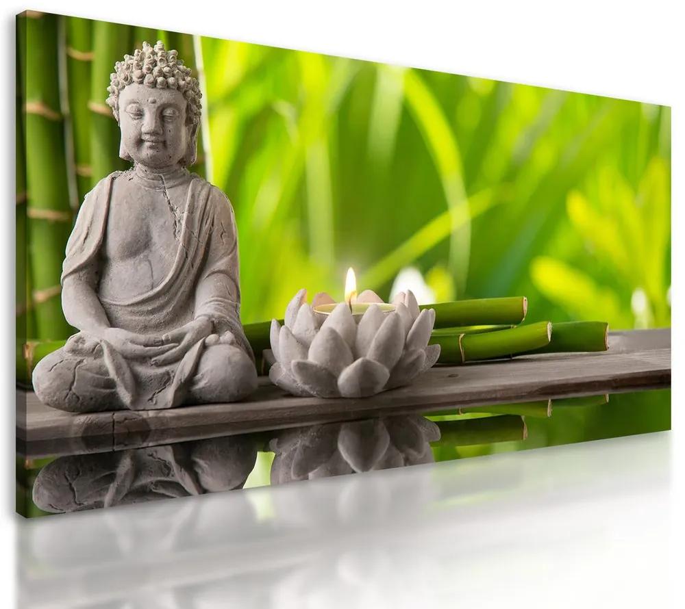 Obraz wellness zátišie a Budha