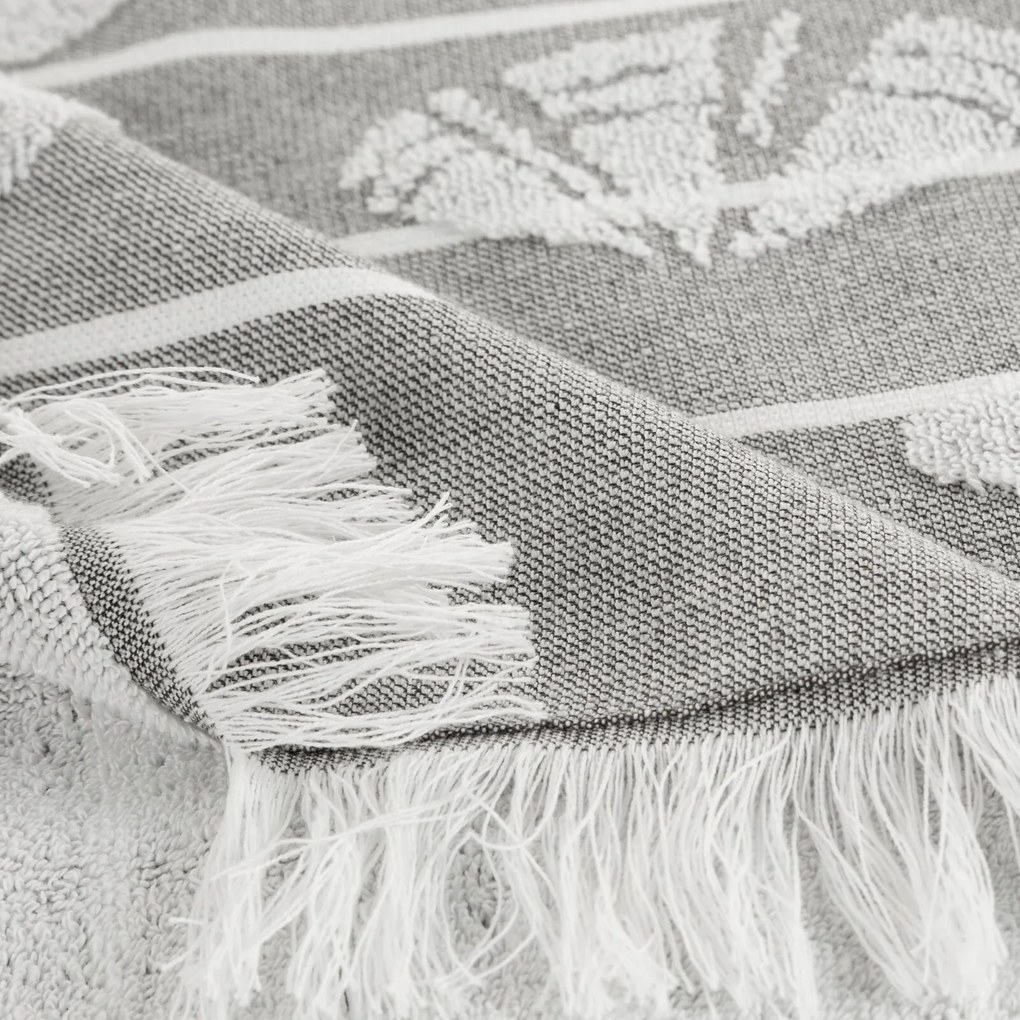 PLÁŽOVÁ OSUŠKA Z BAVLNY CAPRI 90X170 CM VZOROVANÁ