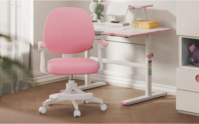 Detská otočná stolička Mark Adler Junior 3.1 Pink