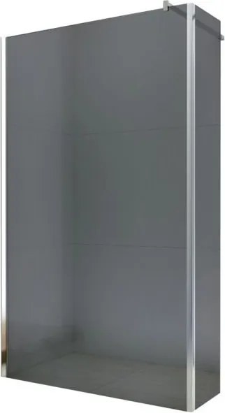 Kúpeľňová pevná zástena maxmax WALK-IN PLUS 110 + 30 cm - GRAFIT