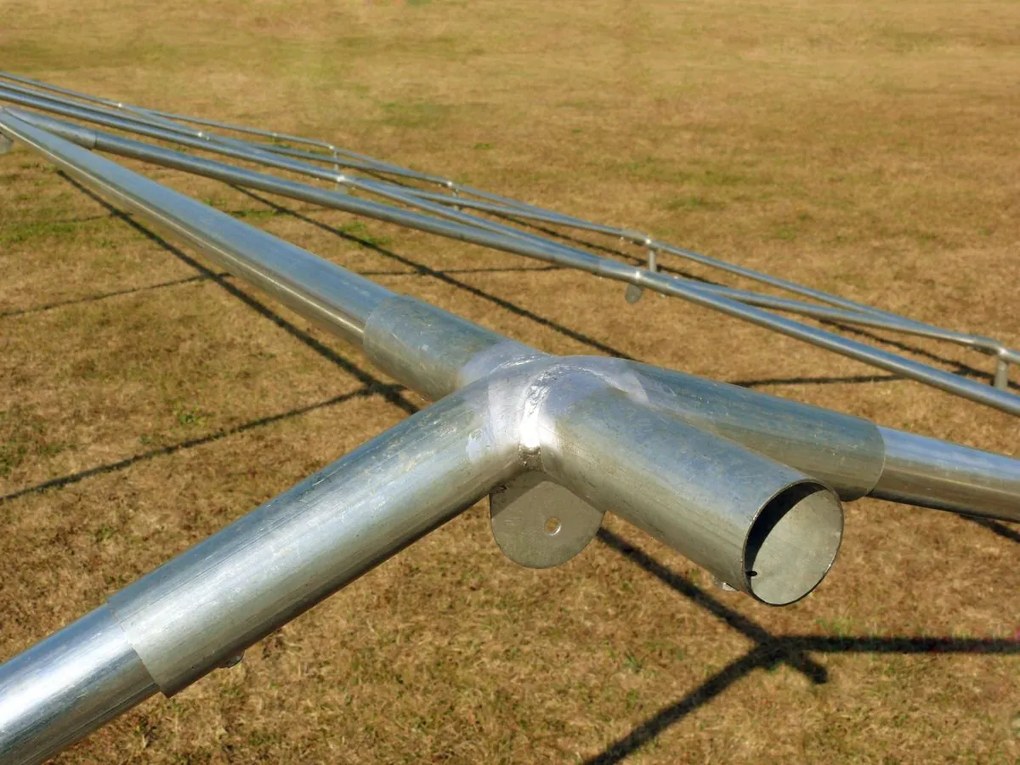 Hawaj Párty stan Ohňovzdorný Premium 6 x 12 m biela