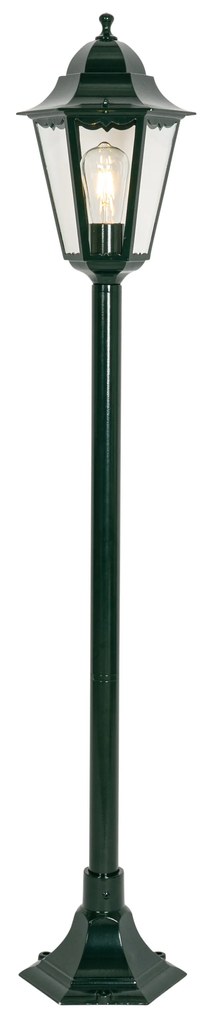 Klasické stojace vonkajšie svietidlo tmavozelené 125 cm IP44 - New Orleans