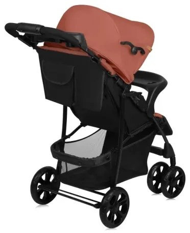 Lionelo - Športový kočík EMMA PLUS tehlová/čierna