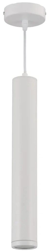 Závesné svietidlo Porter, 1x biele kovové tienidlo, w