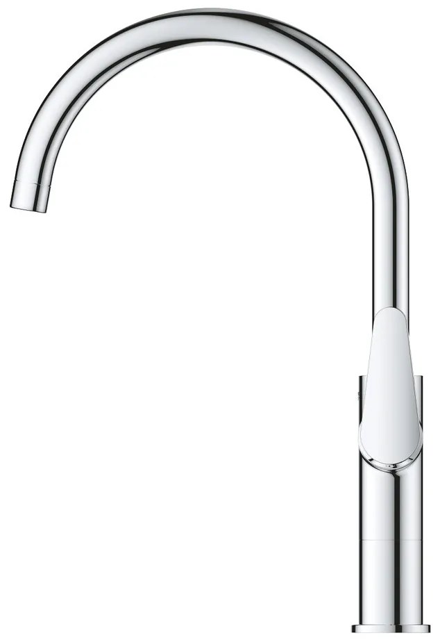 GROHE Blue Pure Baucurve - Drezová páková batéria s filtračnou funkciou, chróm 31723000