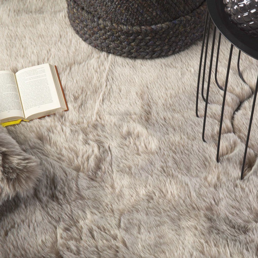 Obsession, Kusový koberec Samba 495 Taupe kruh, 160x160 (priemer) kruh, hnedá, obývacia izba