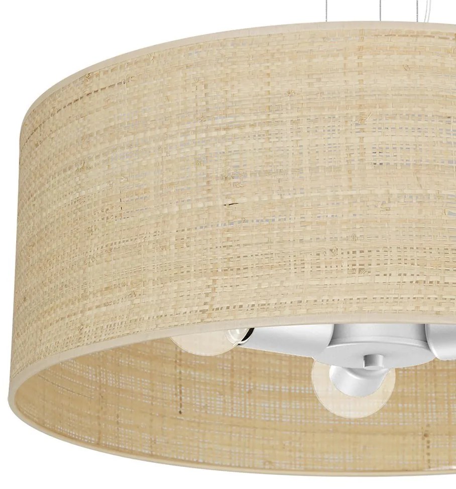Závesné svietidlo Marshall, 1x ratanové tienidlo, (fi 50cm), w