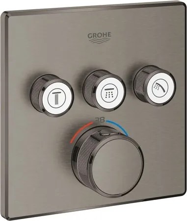 Grohe SmartControl sprchová a vaňová batéria bez podomietkového telesa brushed hard graphite 29126al0 G29126AL0
