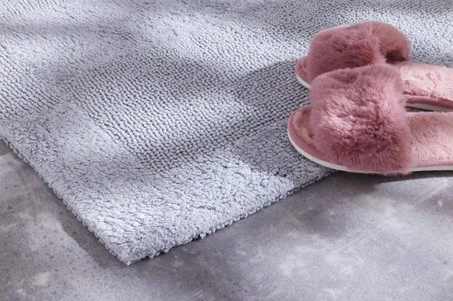 Kúpeľňový koberček Javo Cotton popolový