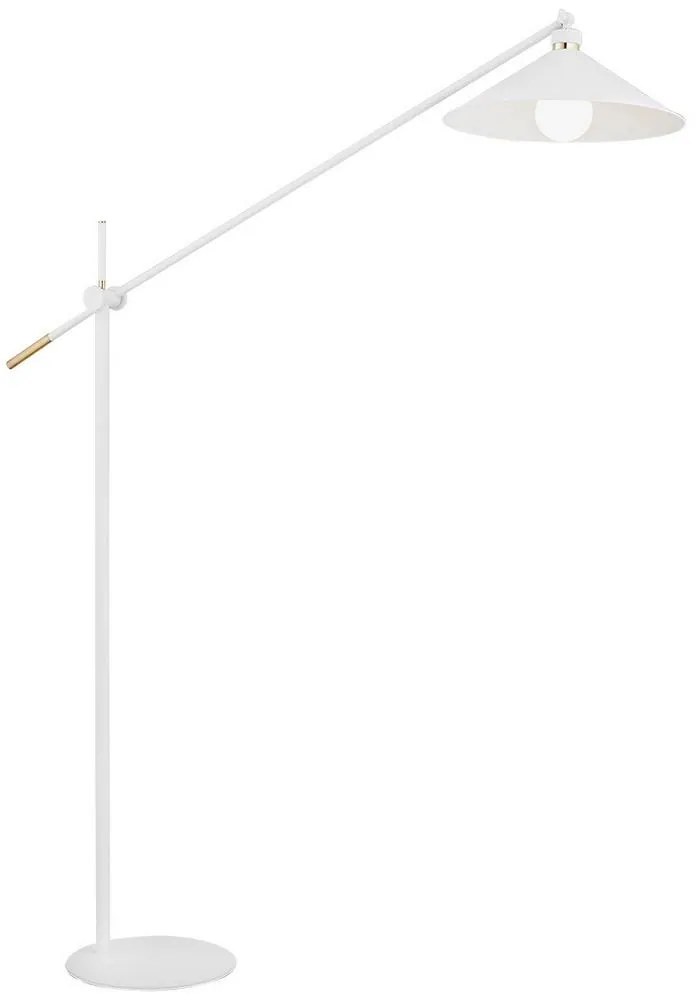 Argon 4731 - Stojacia lampa NASHVILLE 1xE27/15W/230V biela